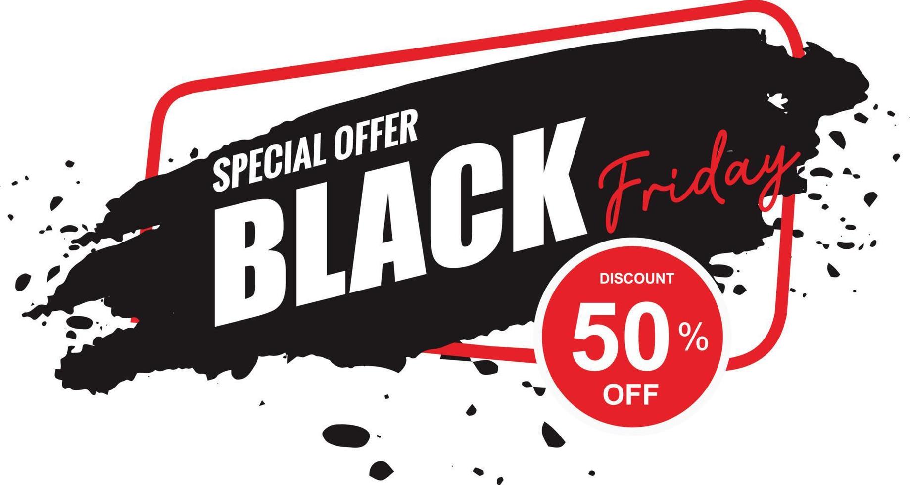 black friday vector design