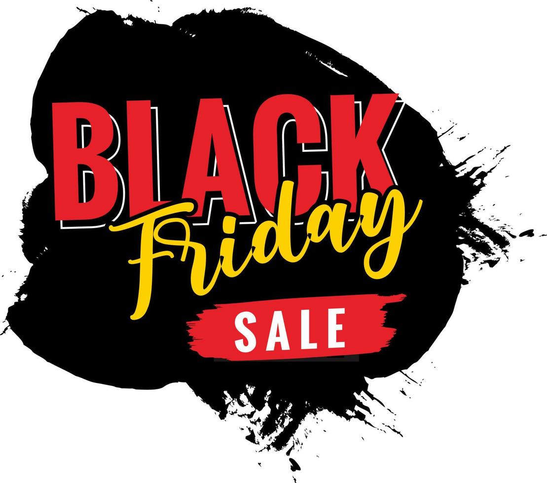 black friday vector design