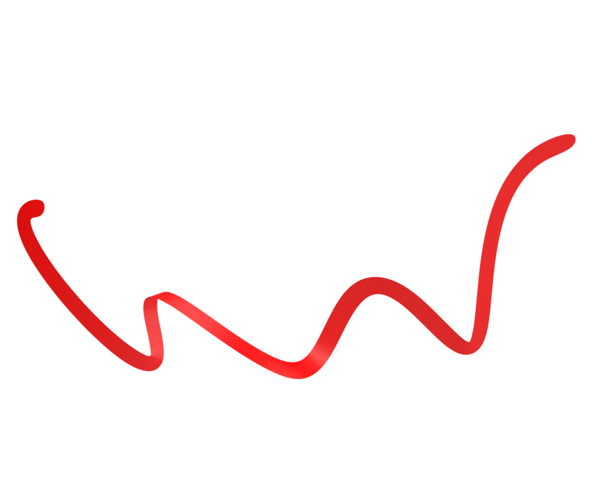 Red ribbons. 3d render 13360618 PNG