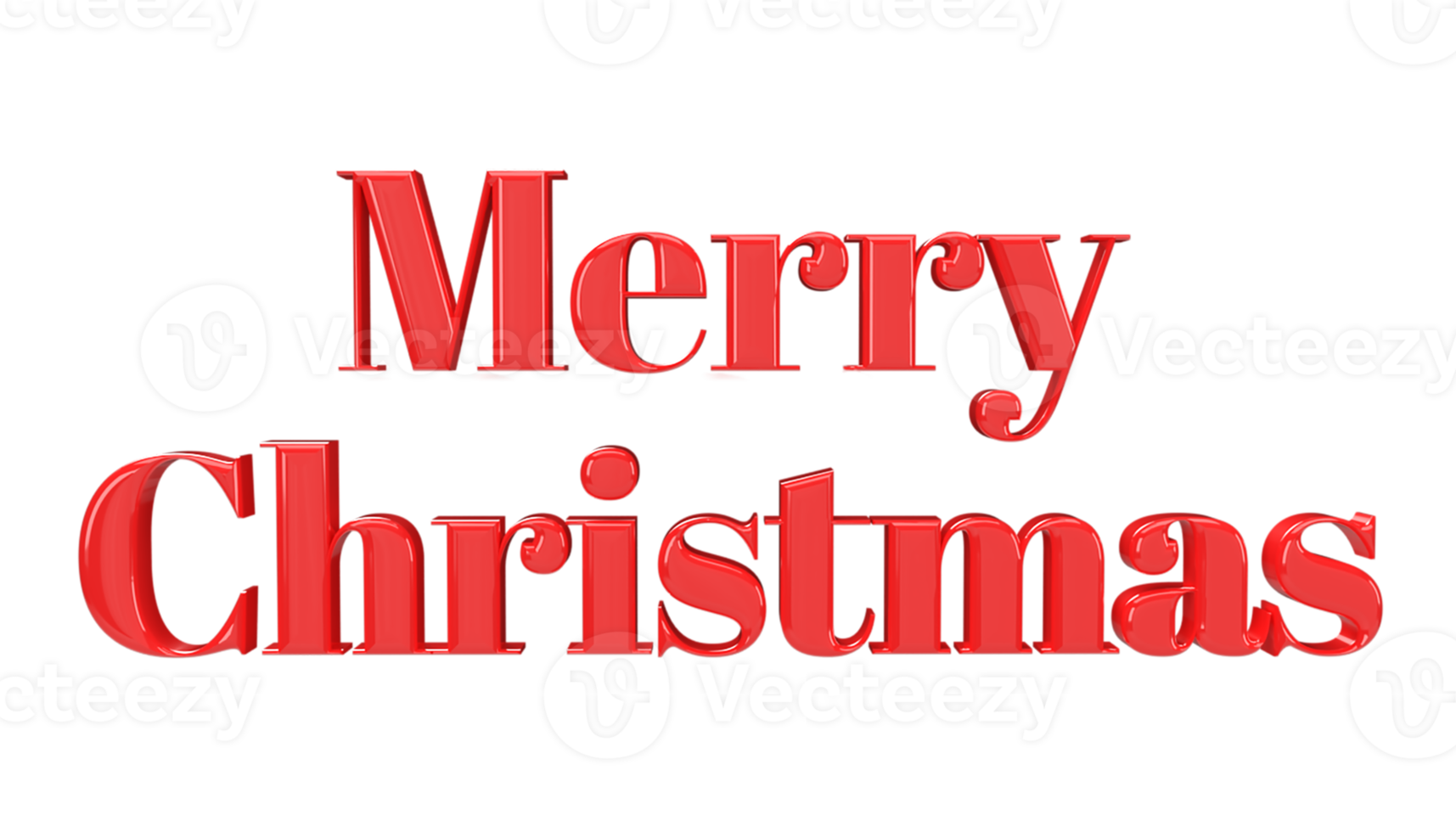 Merry Christmas lettering png