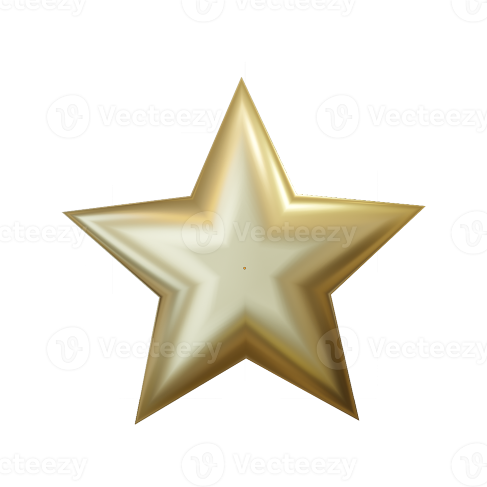blank gold labels and badge. 3d render png