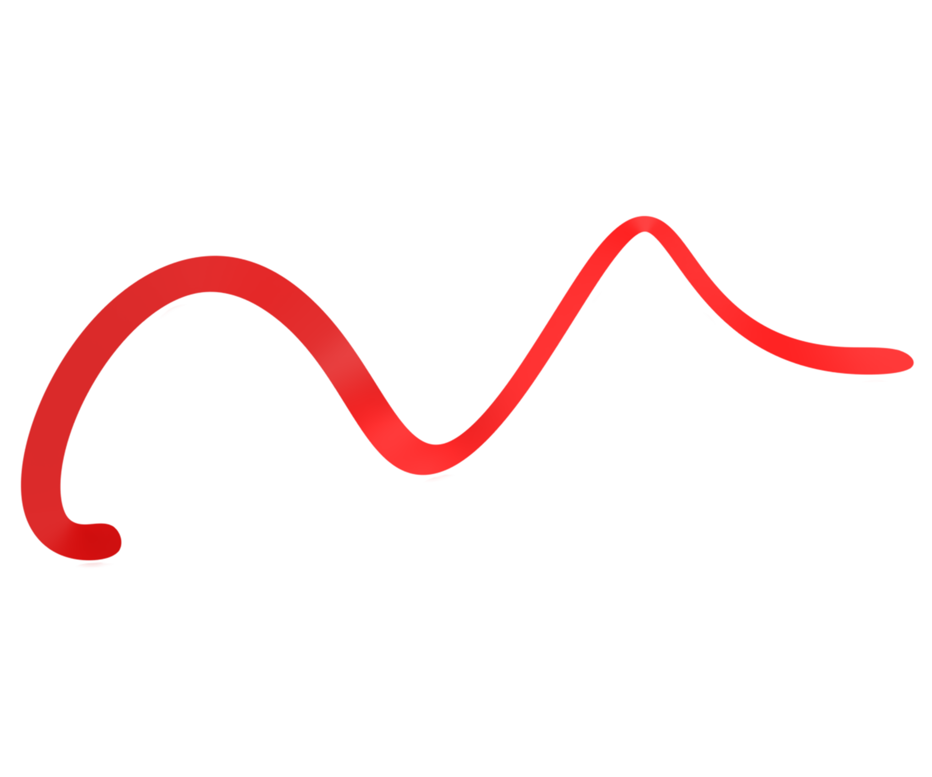 Red ribbons. 3d render 13360725 PNG