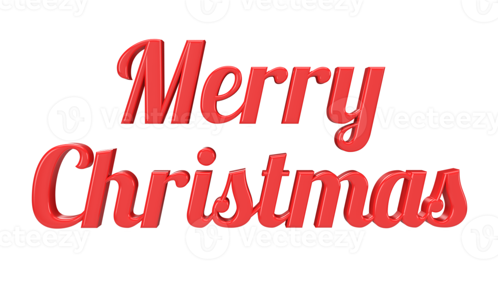 Merry Christmas lettering png