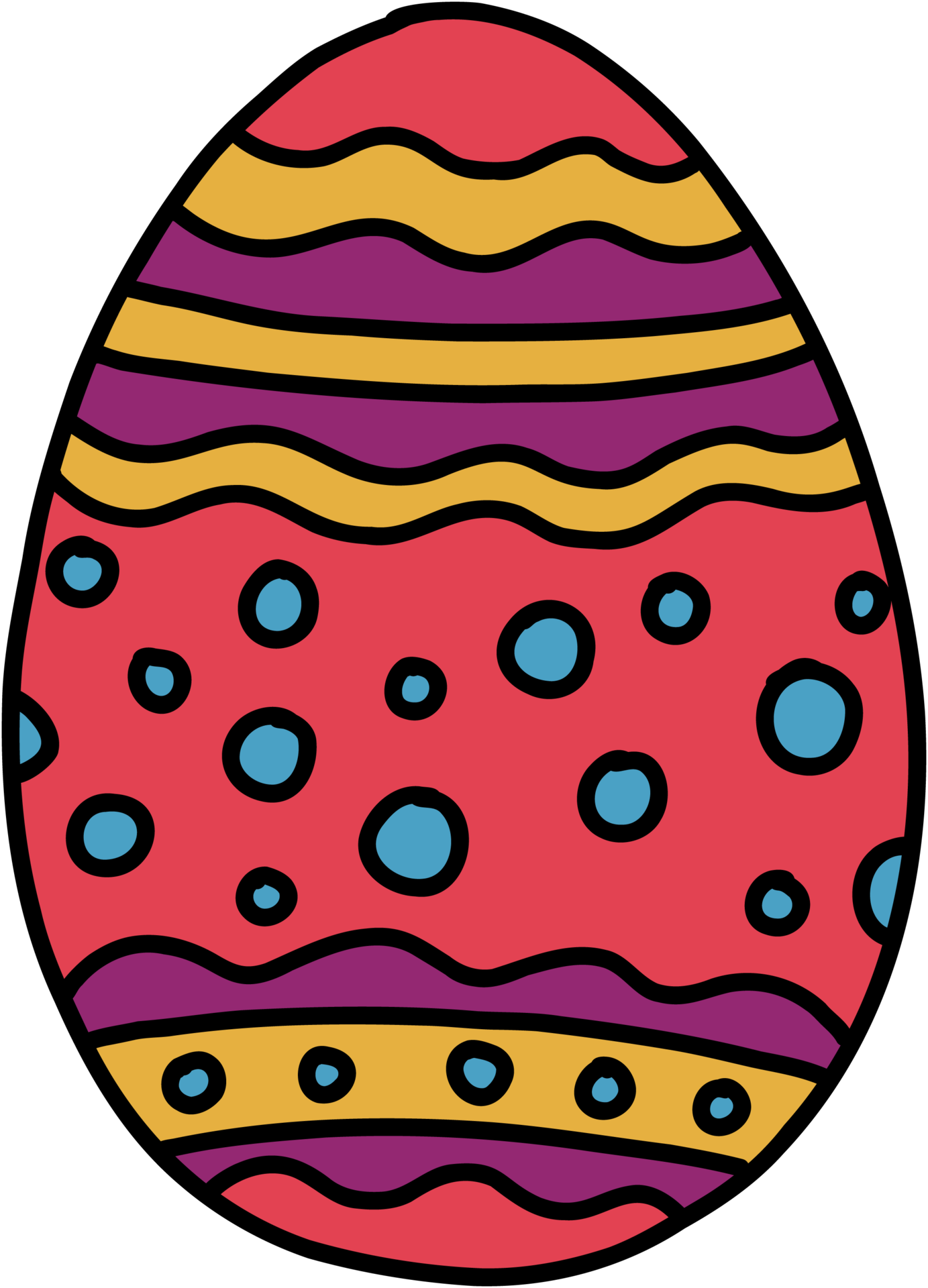 simplicity easter egg freehand drawing 13360950 PNG