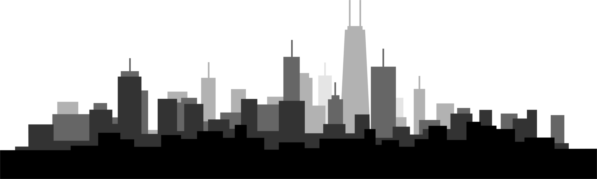 Modern City Skyline. Real estate business concept. 13360960 PNG