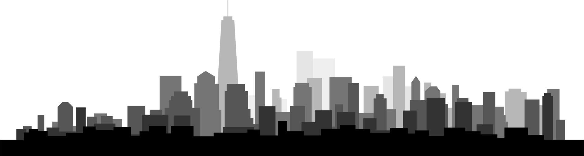 Modern City Skyline. Real estate business concept. 13360962 PNG