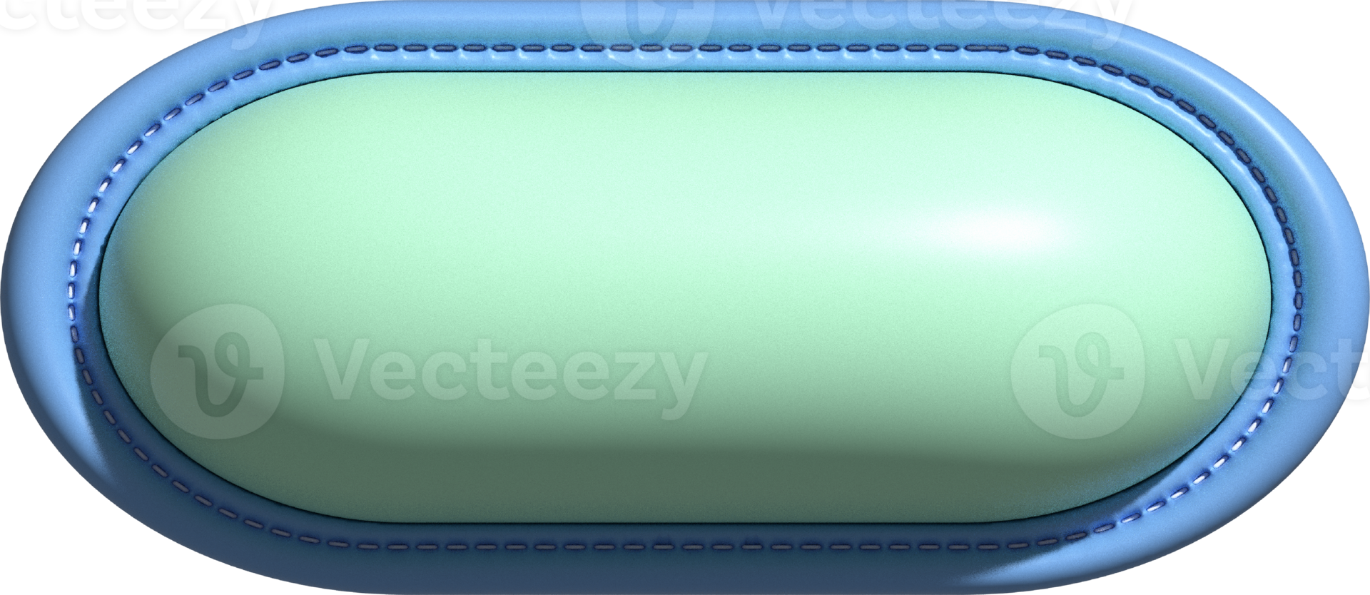 niedliche 3D-Bannerband-Etikettendekoration png