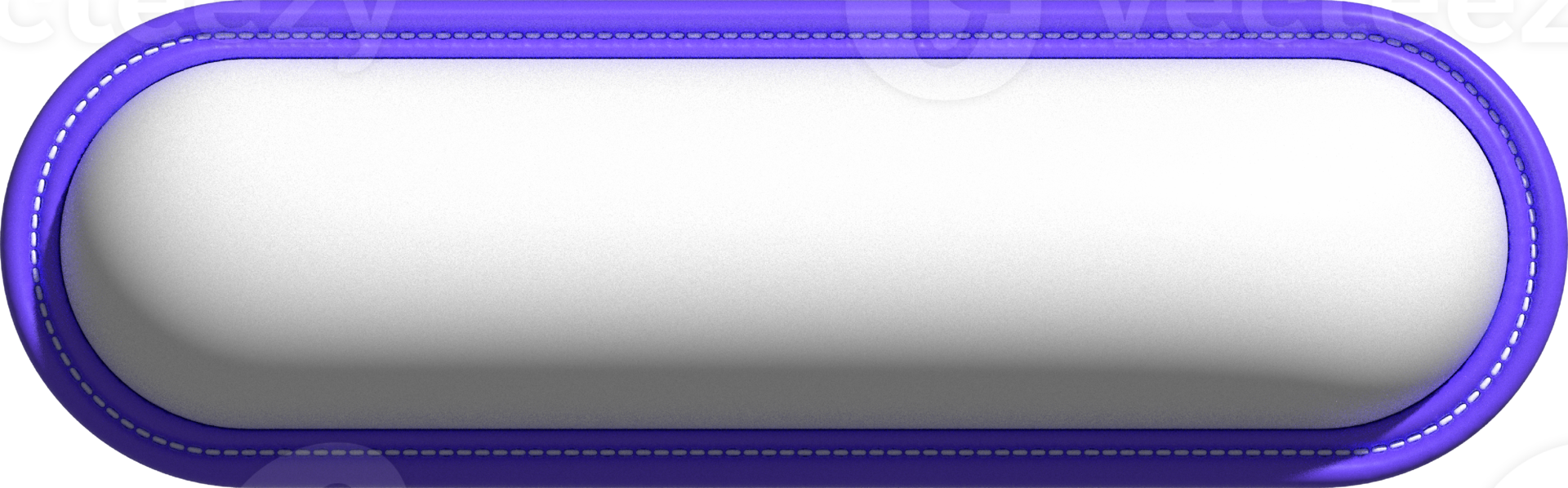 niedliche 3D-Bannerband-Etikettendekoration png