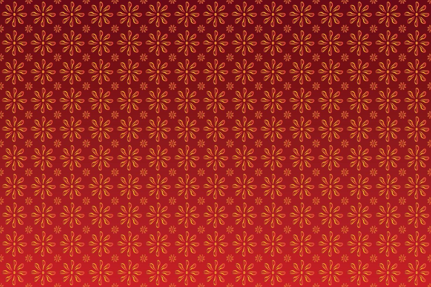 Flower Icon Pattern 05 vector