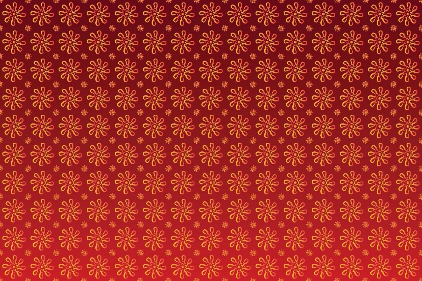 Flower Icon Pattern 03 vector