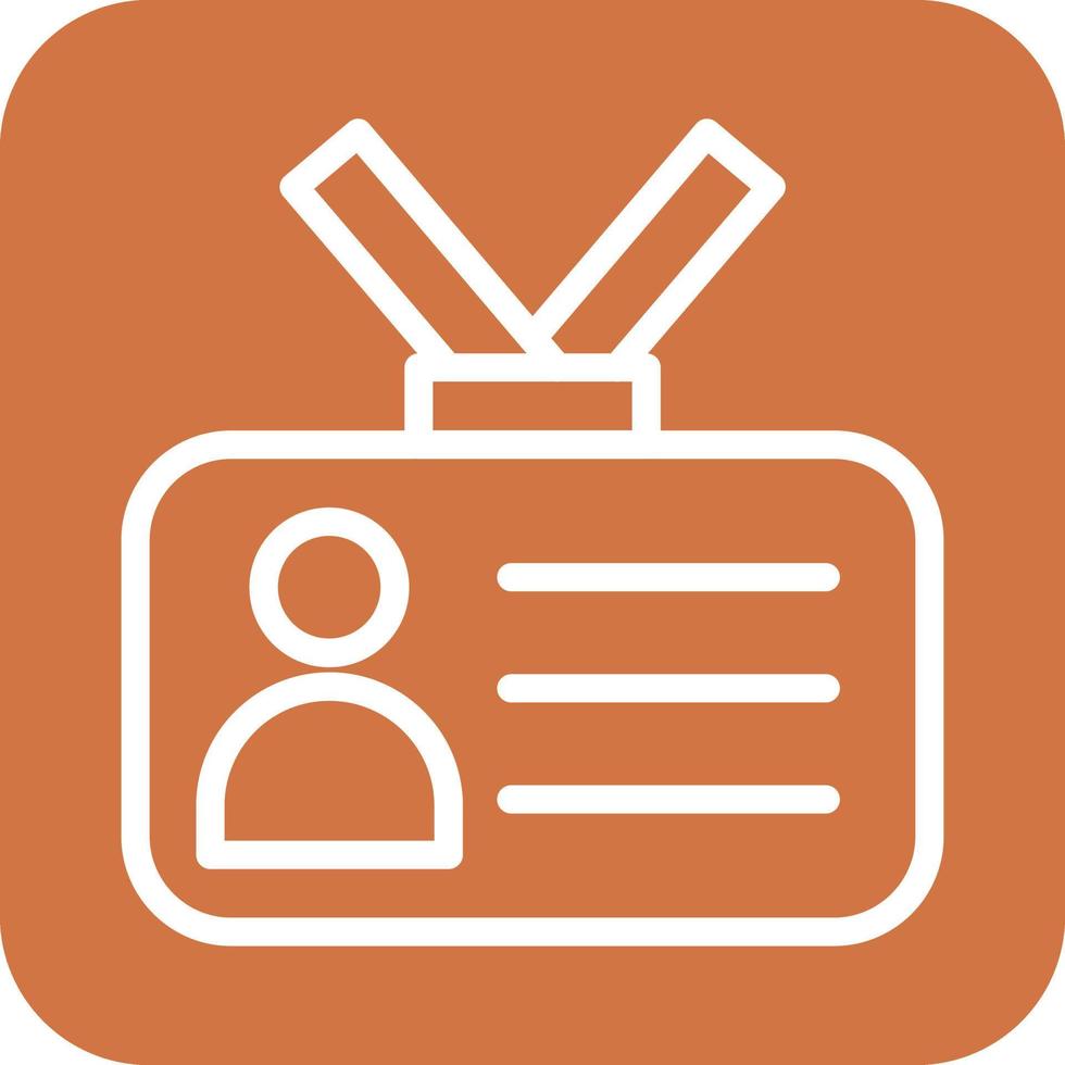 Student Card Icon Style vector
