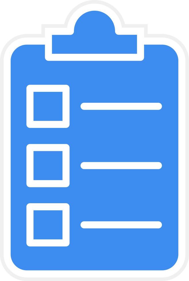 Clipboard Icon Style vector