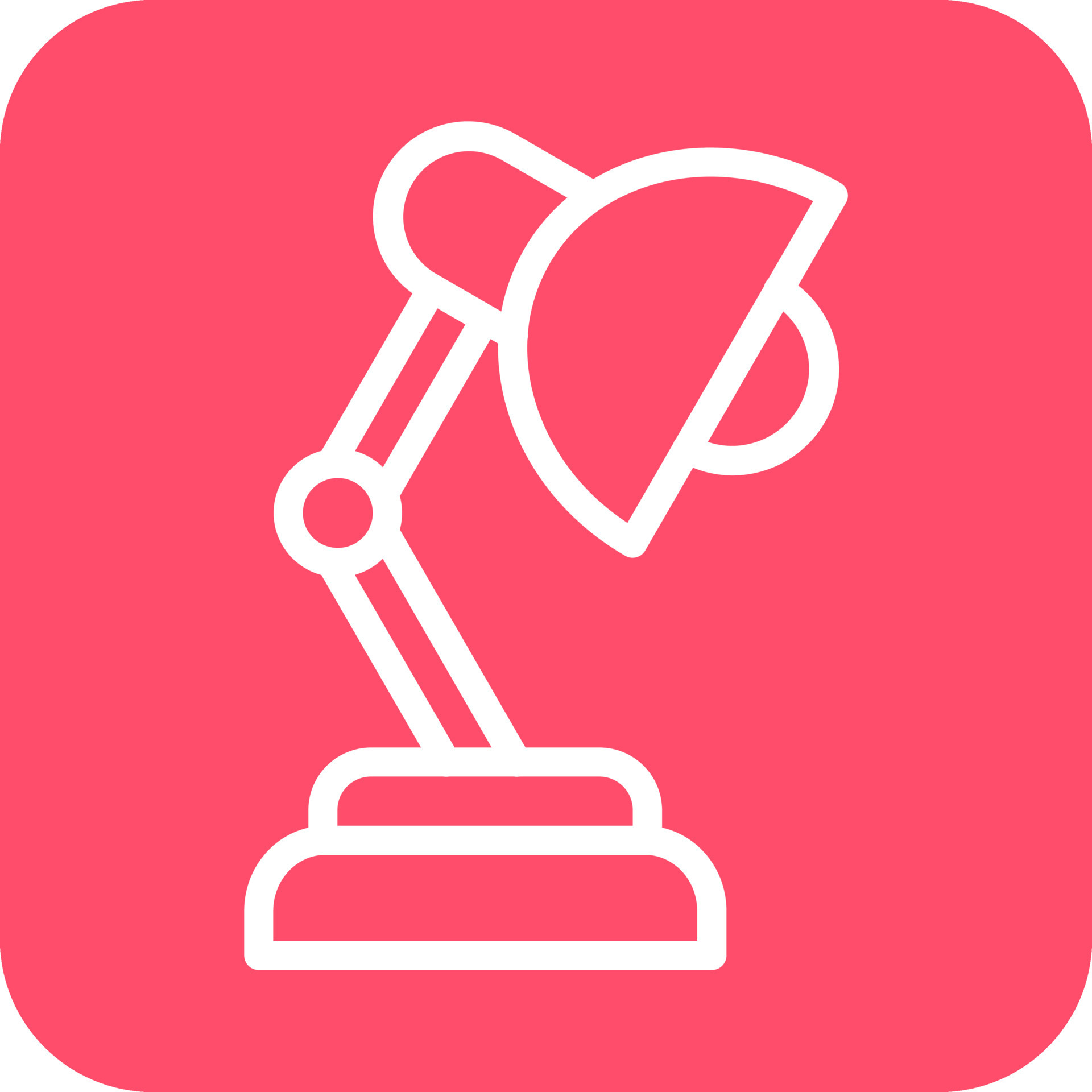 Desk Lamp Icon Style 13361316 Vector Art at Vecteezy