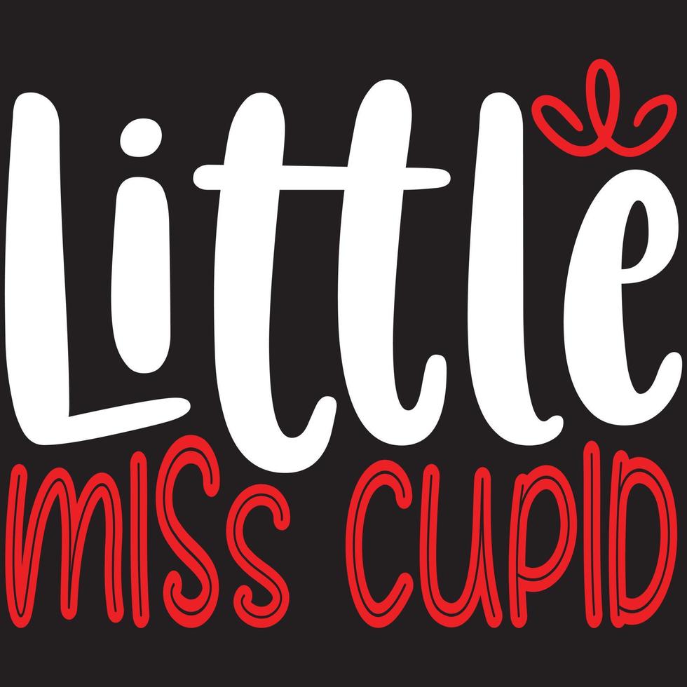 little miss cupid vector