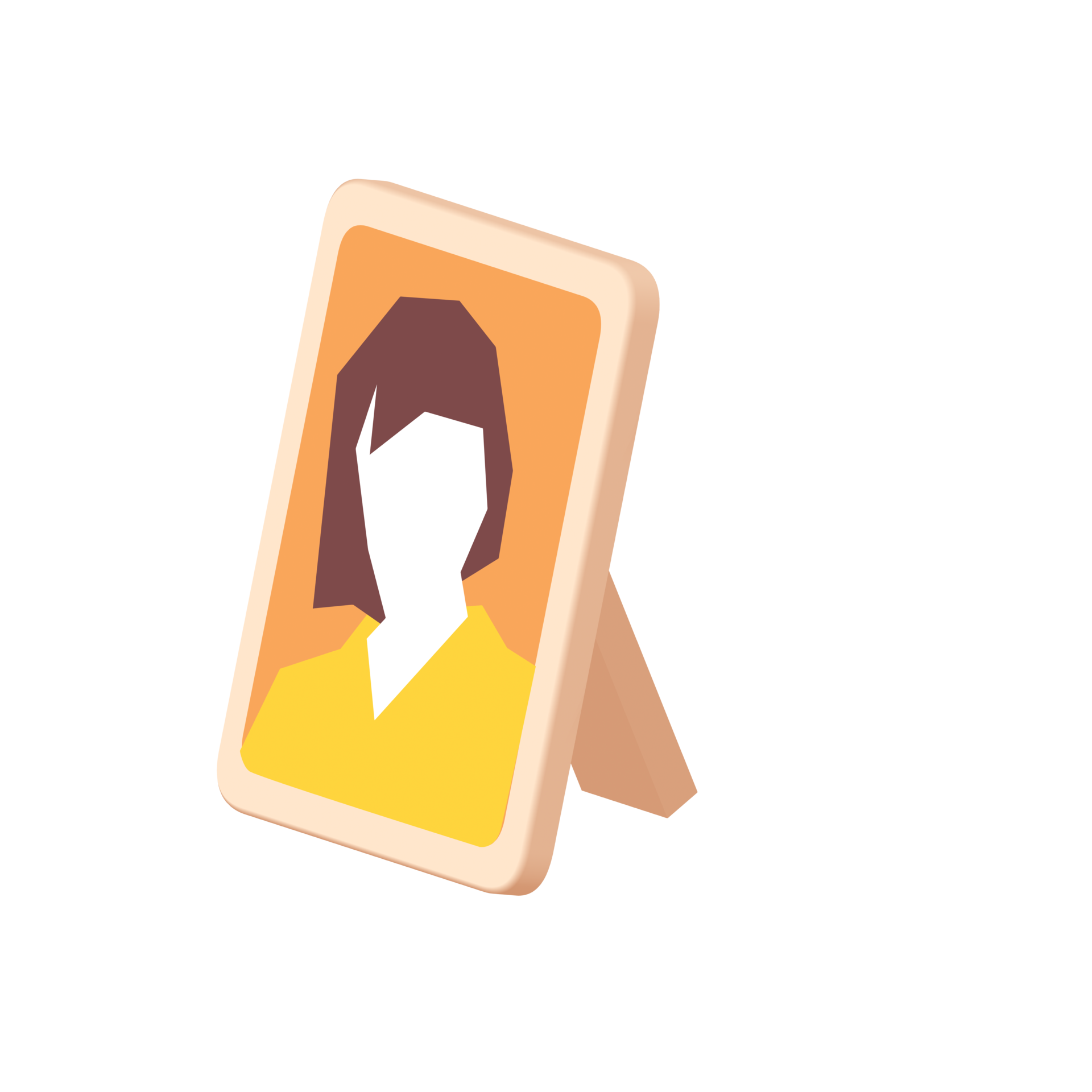 Free Blue picture frame mockup transparent background, Rectangular