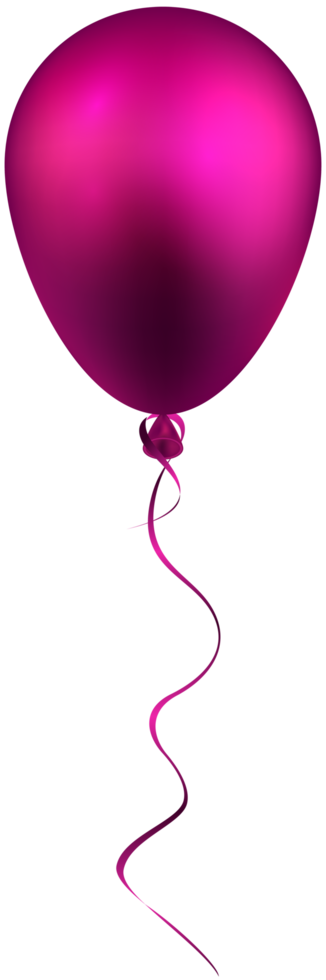 fiesta de cumpleaños con globos rosas png
