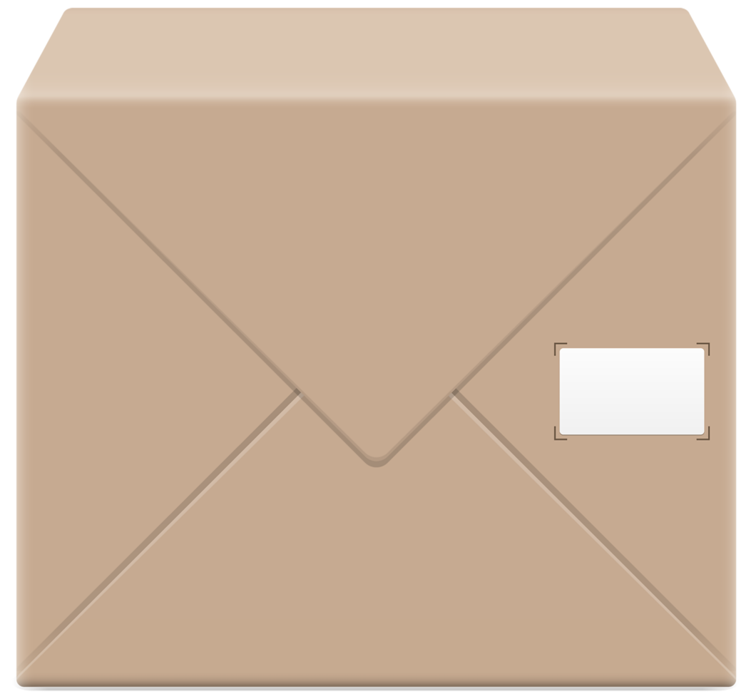 Cardboard Box Brown png