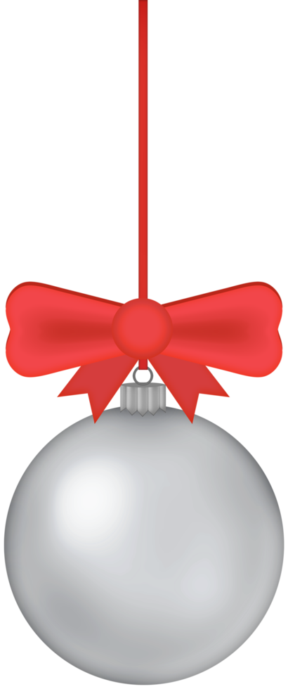 argento Natale palla png