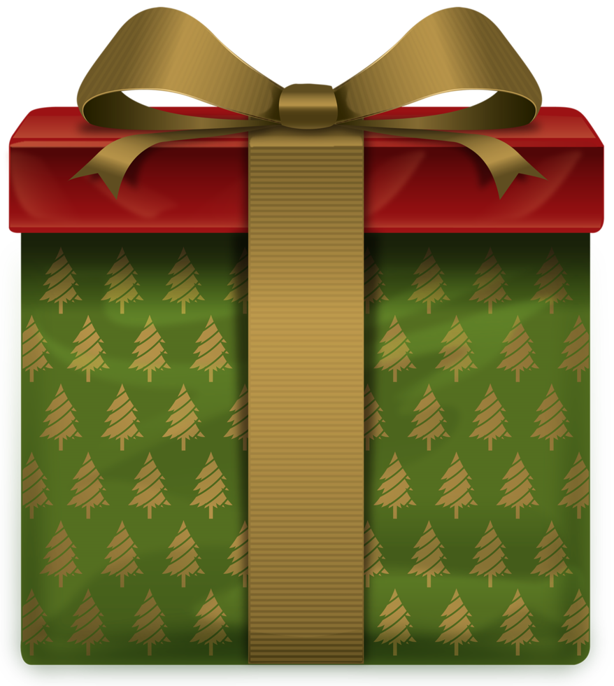 Kerstmis Cadeau transparant png