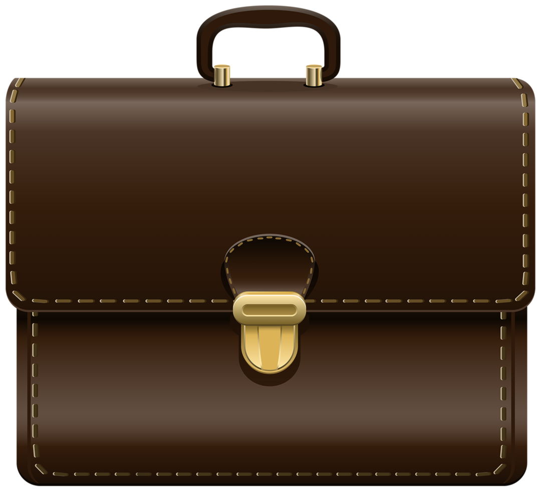 sac de bureau marron png