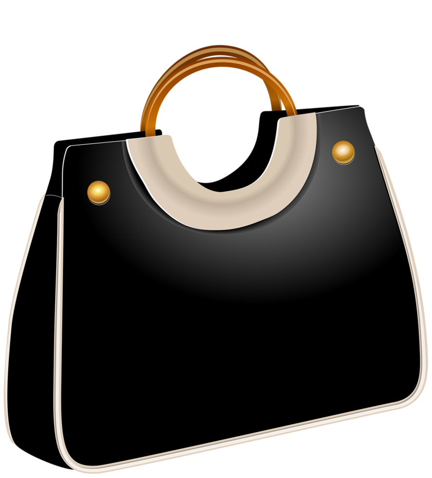 Office Handbag Black png