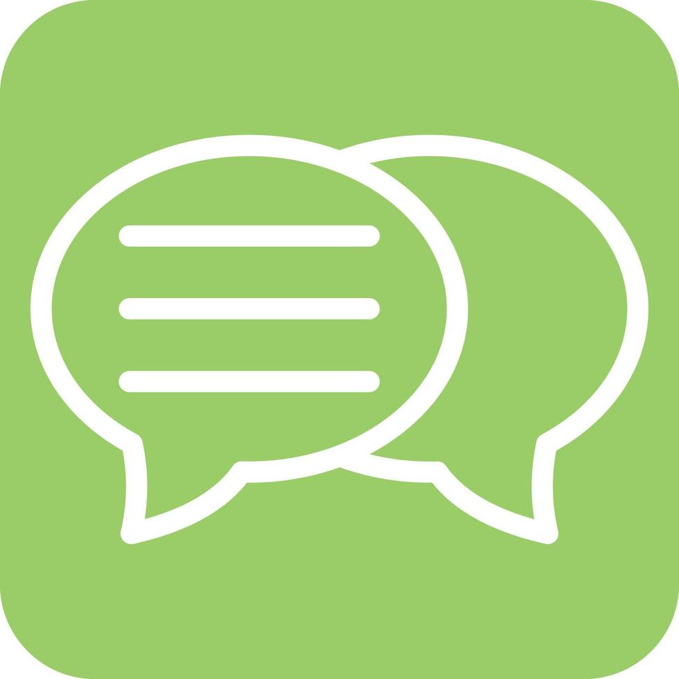 Message Icon Style vector