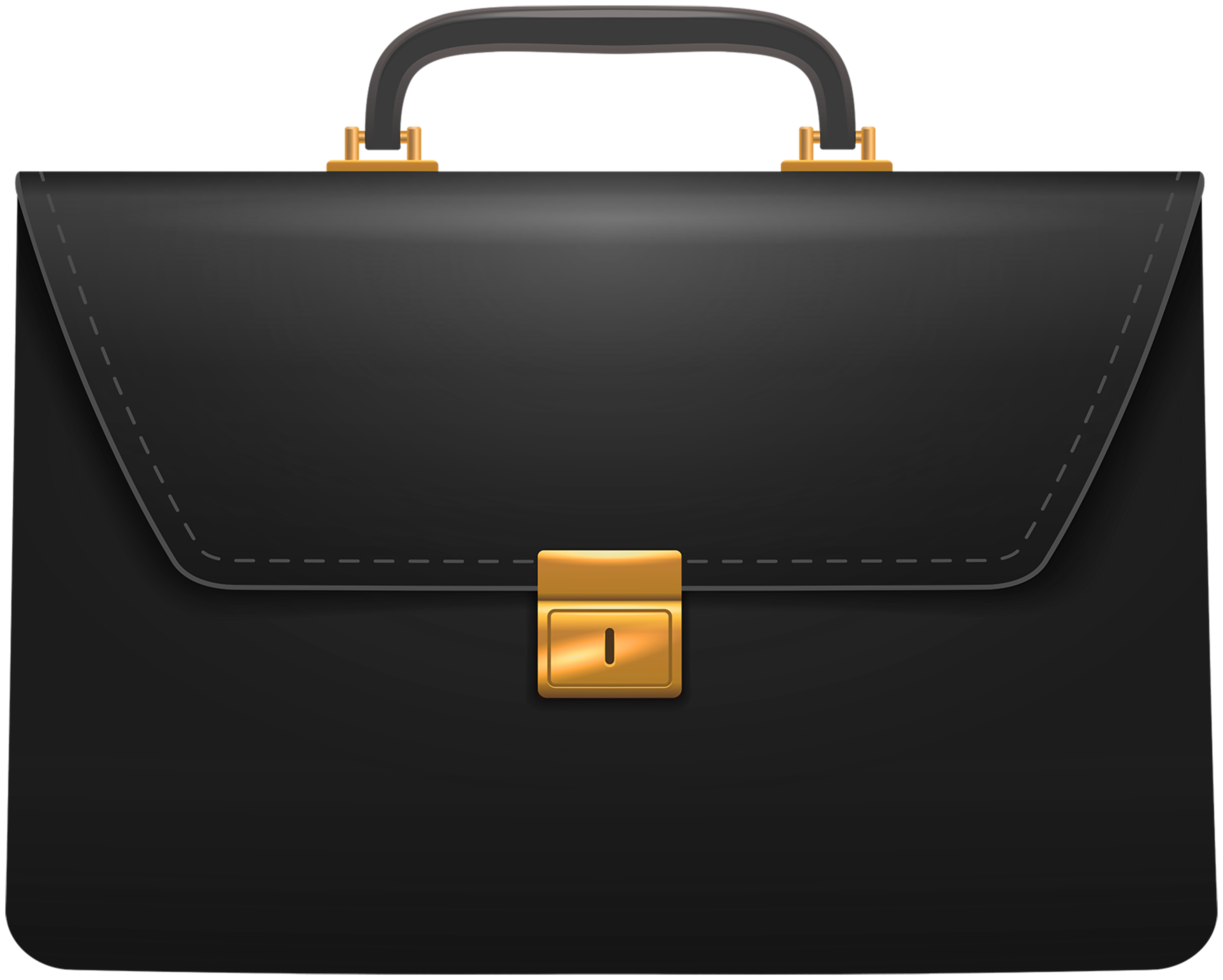 Black Office Bag png