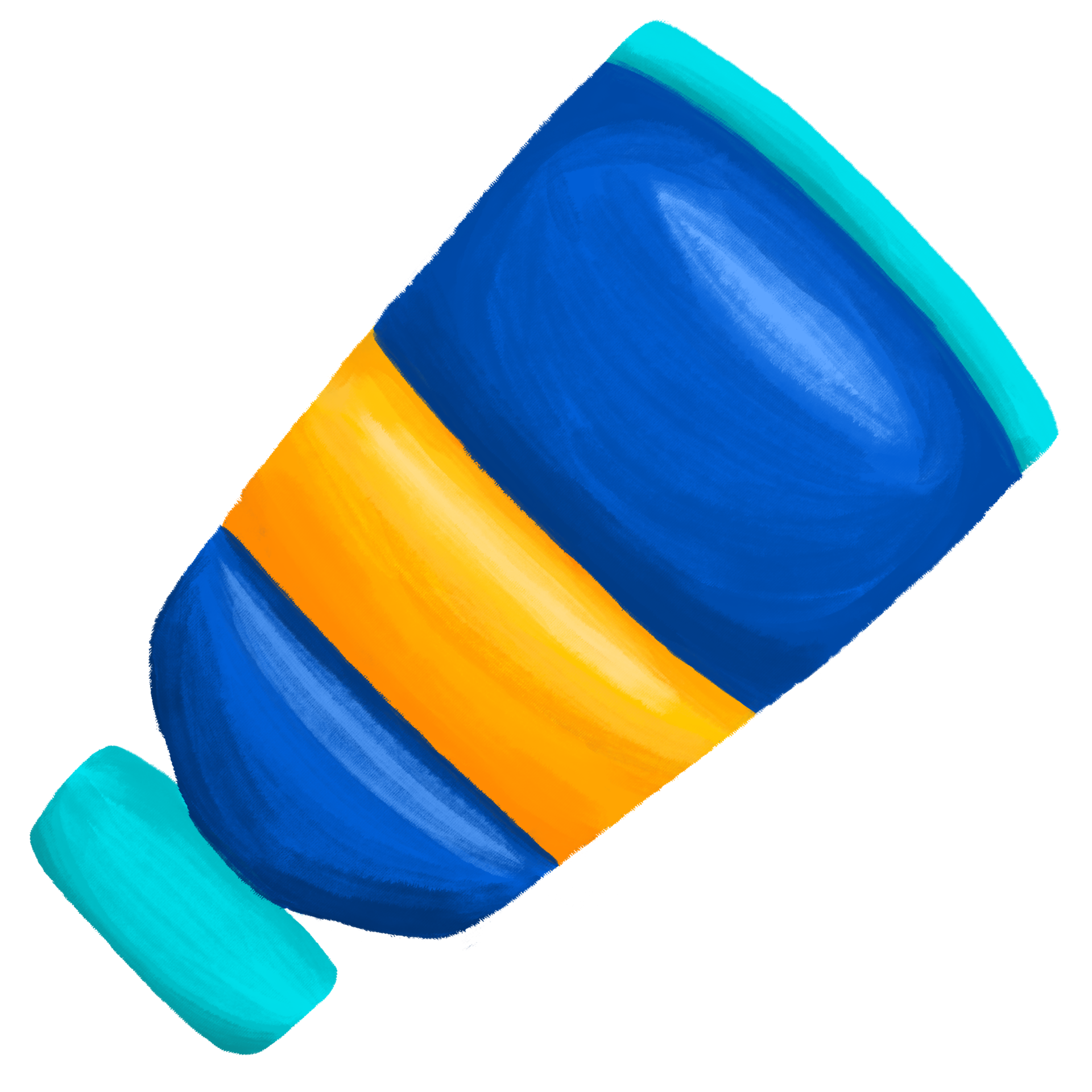 Cat Water Color in flat design style 13363093 PNG