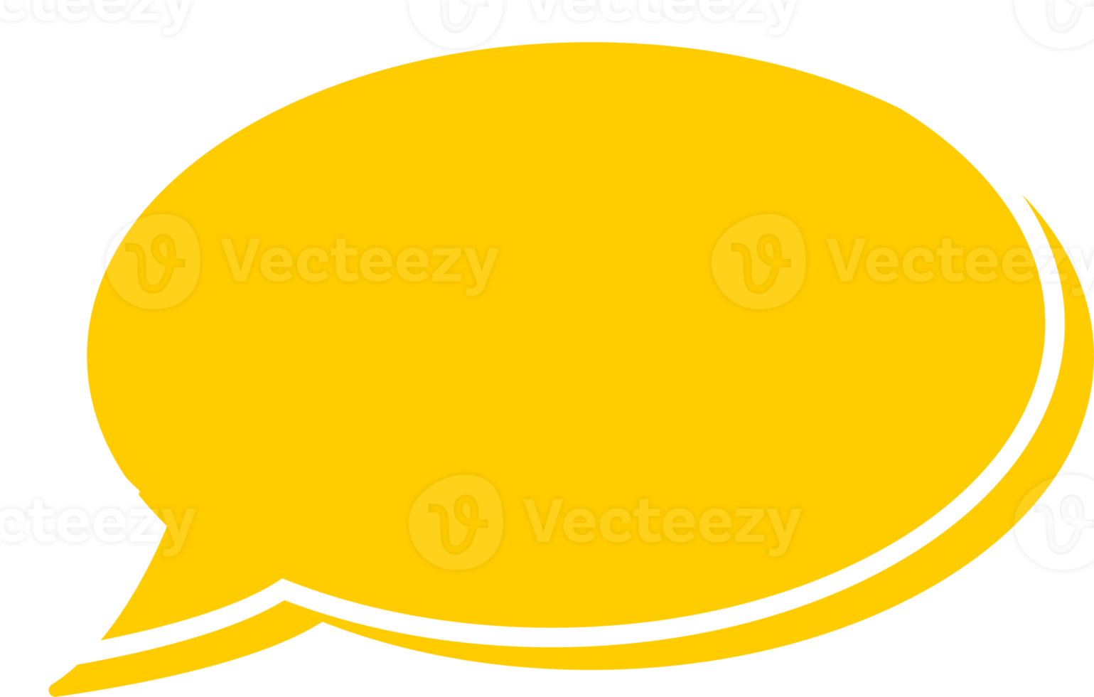 Cartoon speech bubble illustration. Retro empty comic speech bubbles. png
