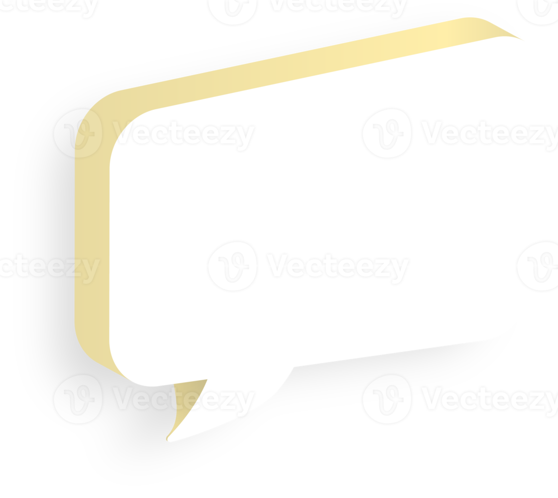 3D speech bubble icons illustration. Minimal blank 3d chat boxes sign. 3d png illustration.