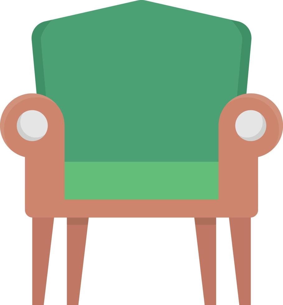 Ilustración de vector de asiento en un fondo. Símbolos de calidad premium. Iconos vectoriales para concepto y diseño gráfico.