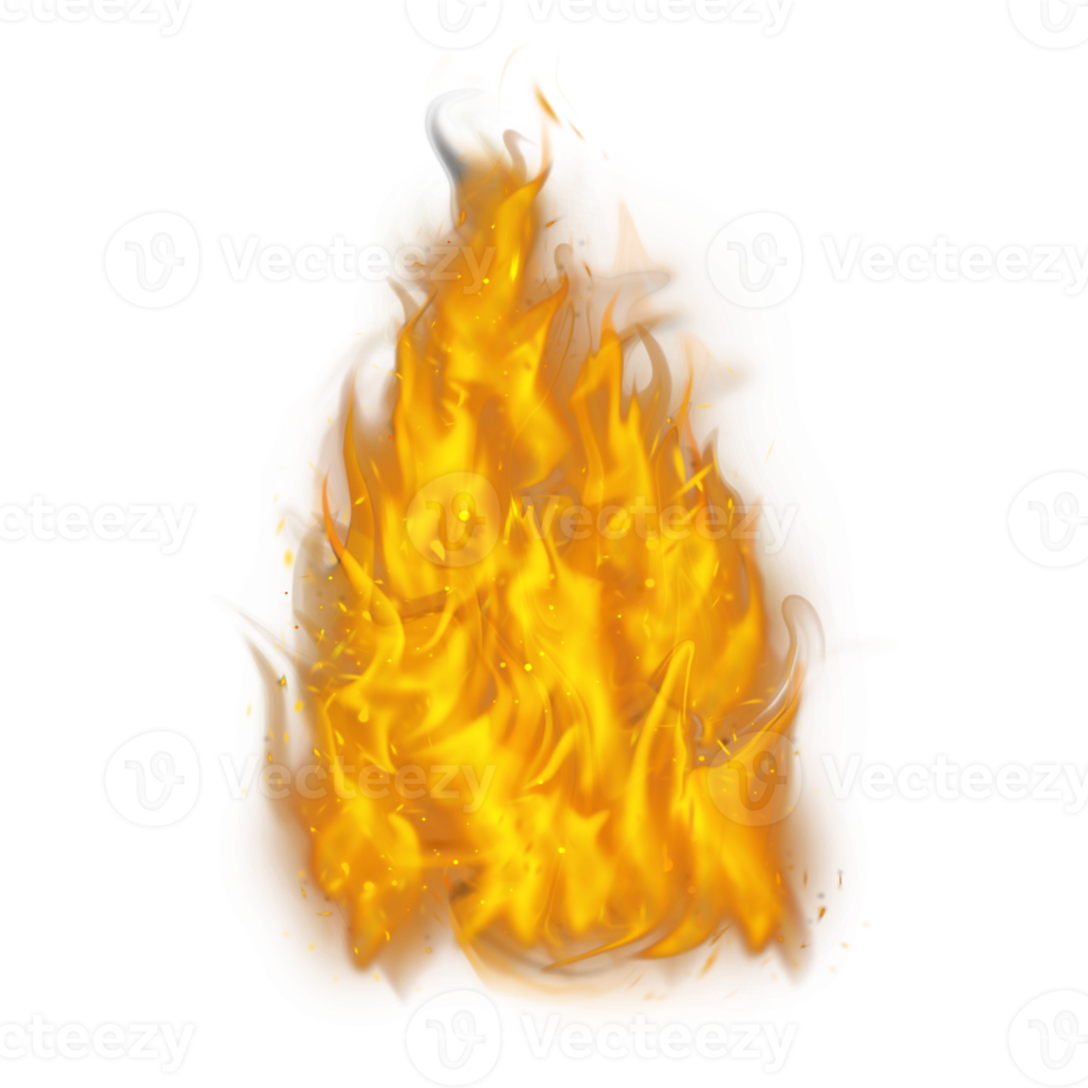 Realistic burning fire flames, Burning hot sparks realistic fire flame, Fire flames effect png