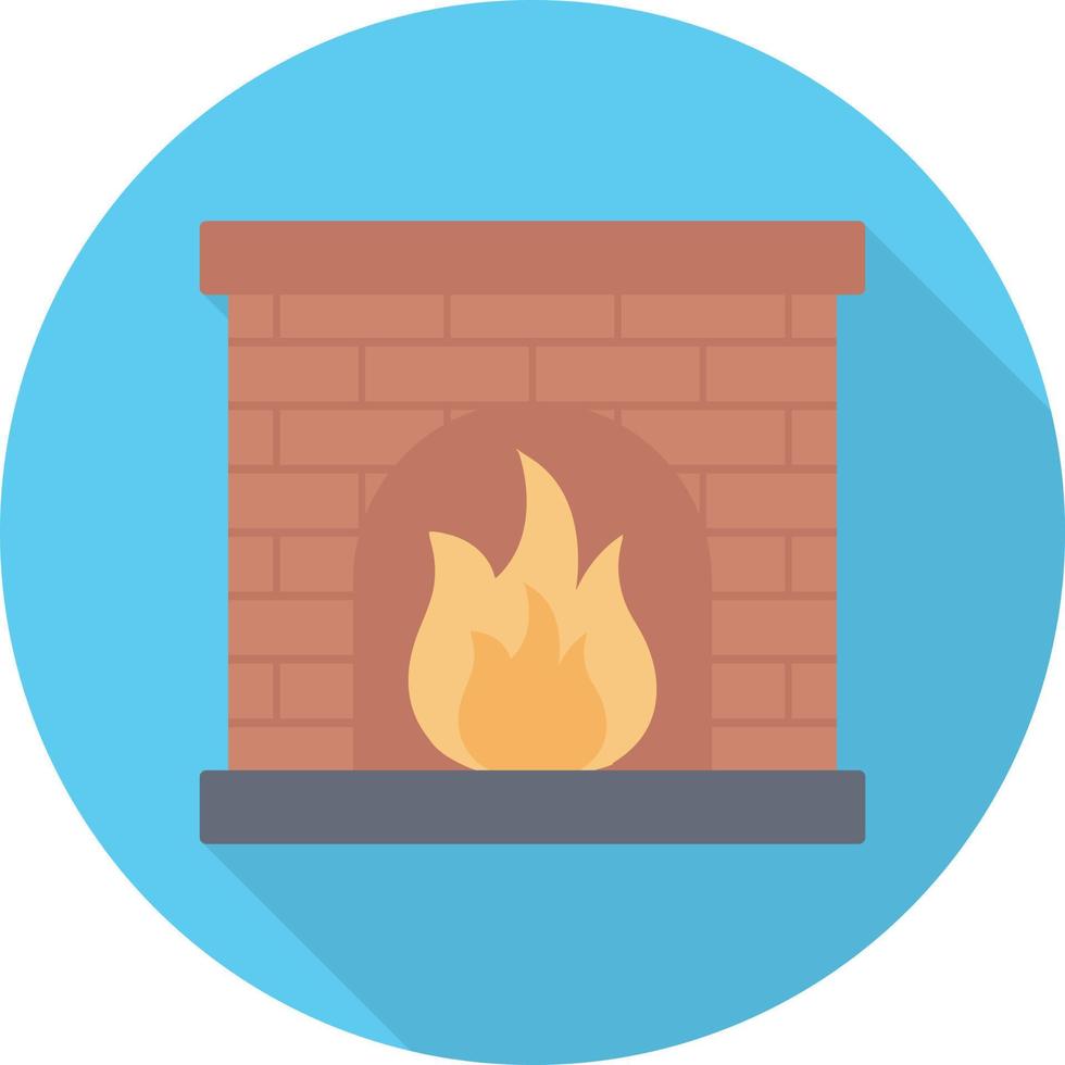 ilustración de vector de chimenea en un fondo. símbolos de calidad premium. iconos vectoriales para concepto y diseño gráfico.