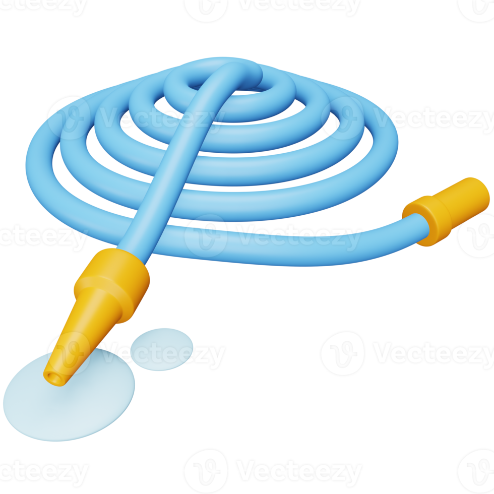 Wasserleitung 3D-Rendering isometrisches Symbol. png