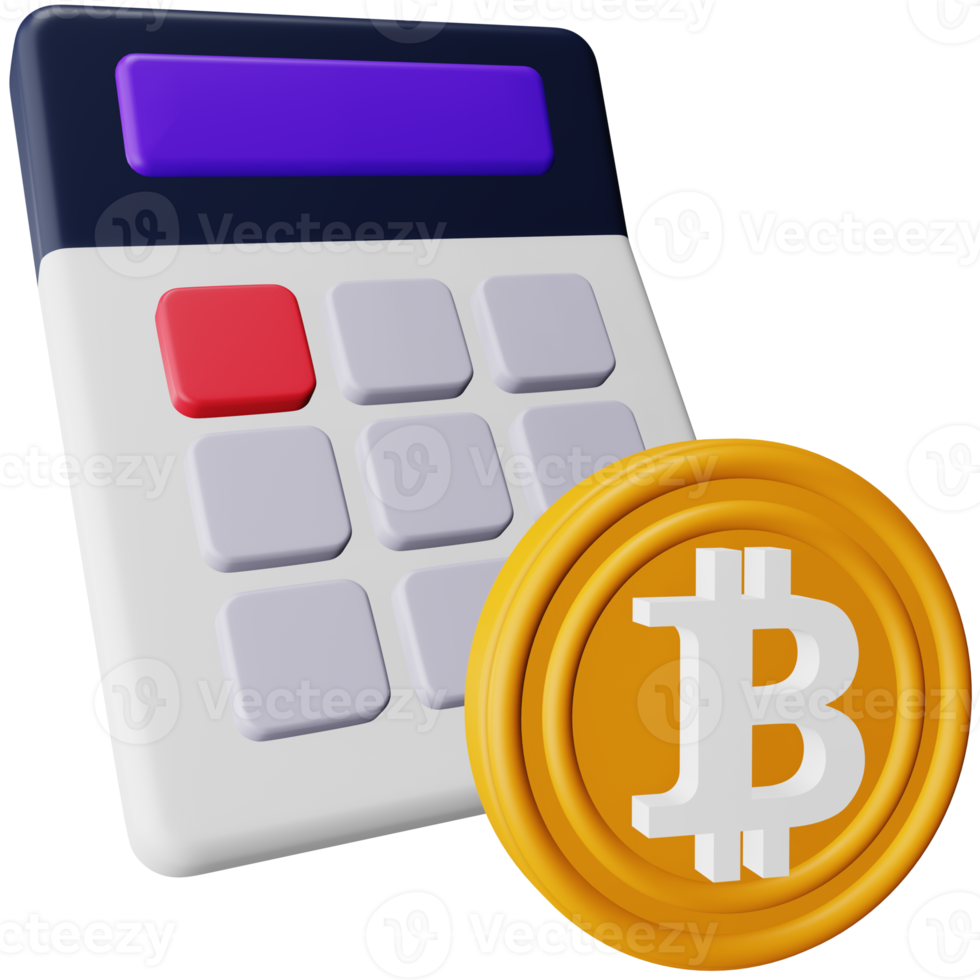 Calculator 3d rendering isometric icon. png