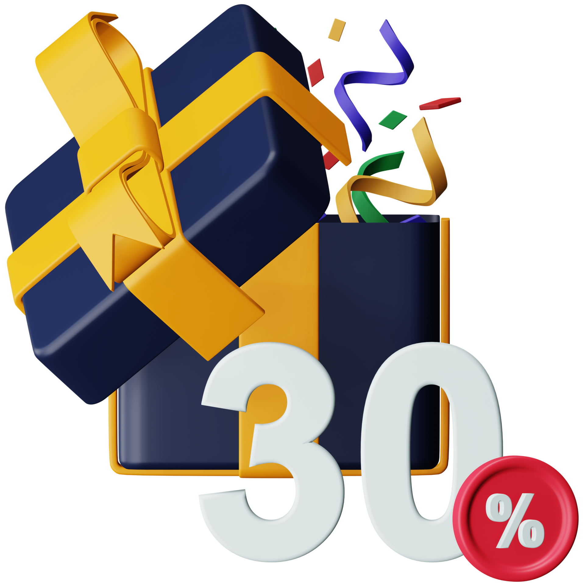 black-friday-gift-discount-3d-rendering-isometric-icon-13363968-png