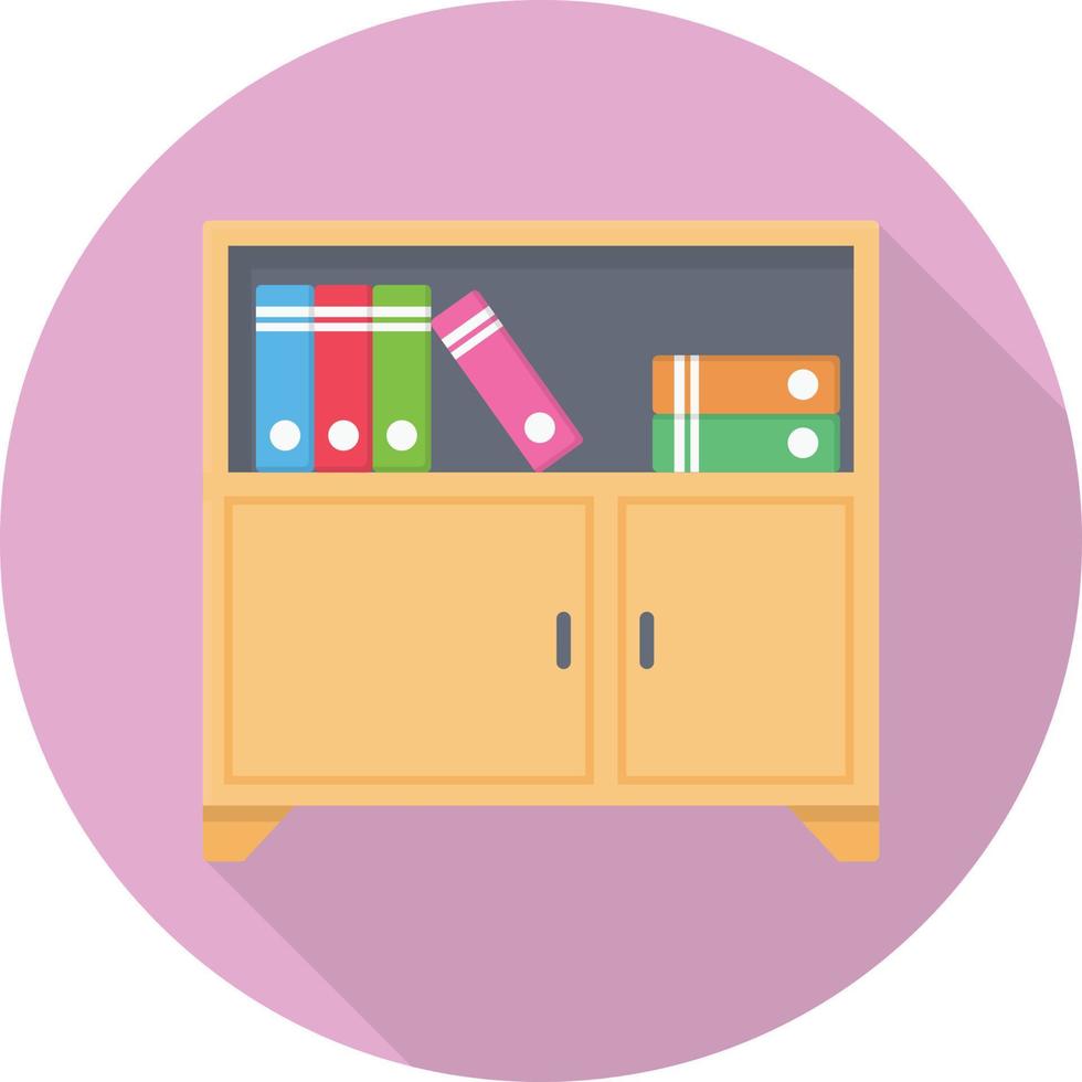 book cabinet vector illustration on a background.Premium quality symbols.vector icons for concept and graphic design.