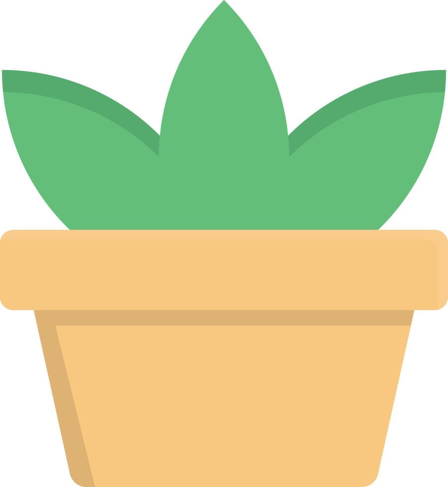 ilustración de vector de planta en un fondo. símbolos de calidad premium. iconos vectoriales para concepto y diseño gráfico.