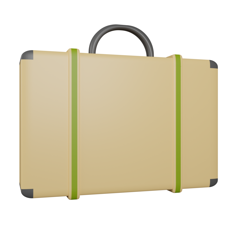 3d render bag png