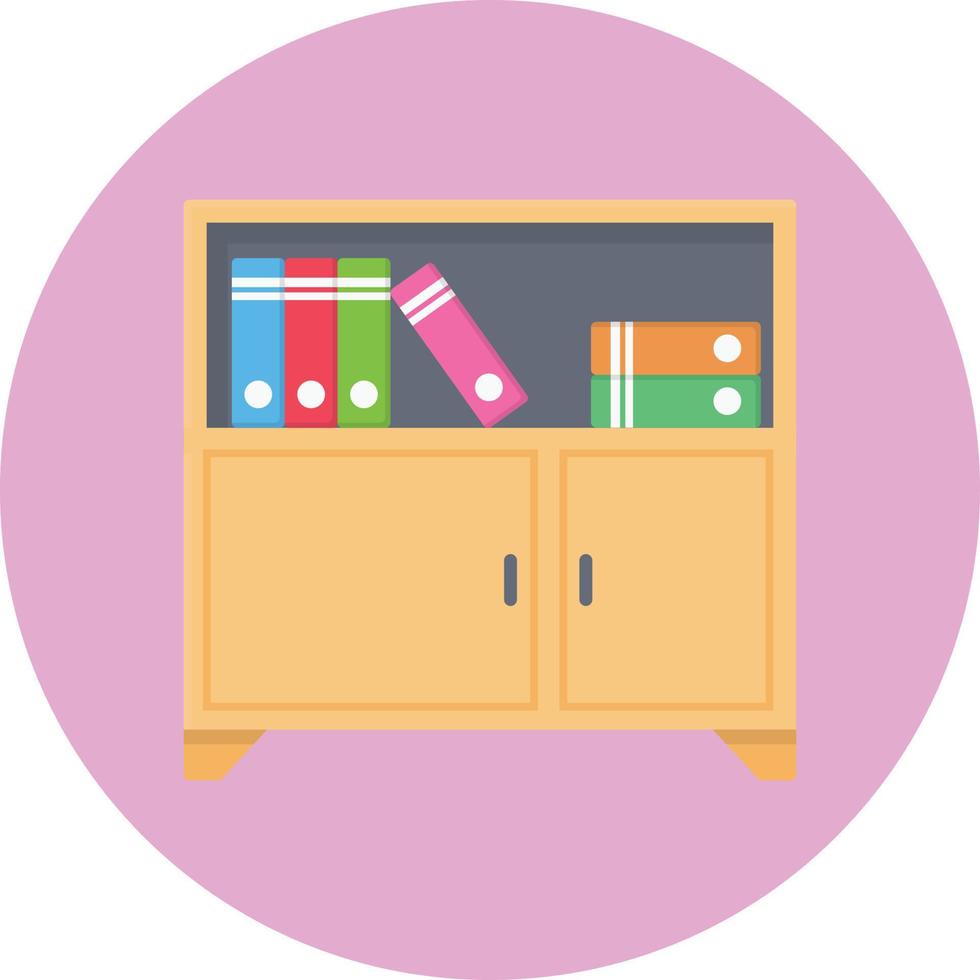 book cabinet vector illustration on a background.Premium quality symbols.vector icons for concept and graphic design.