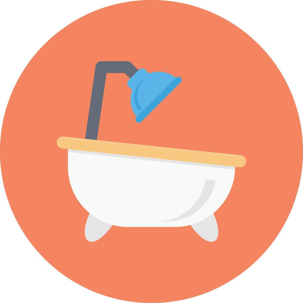 bath tub vector illustration on a background.Premium quality symbols.vector icons for concept and graphic design.