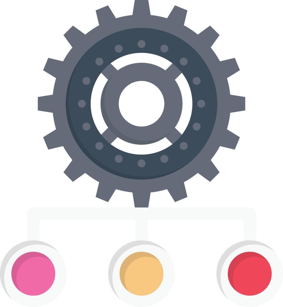 cogwheel vector illustration on a background.Premium quality symbols.vector icons for concept and graphic design.