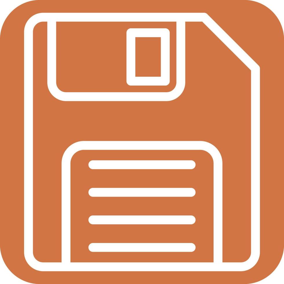 Save Icon Style vector