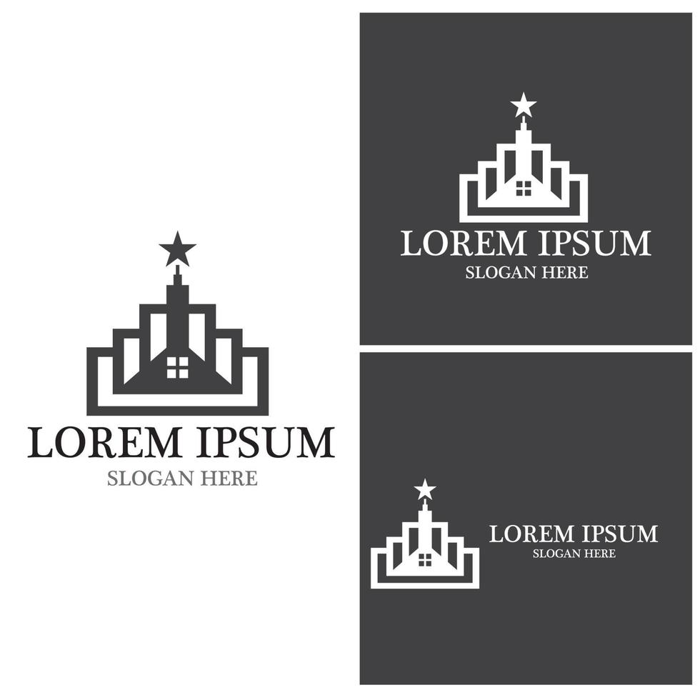 House Logo Home Real Estate Business  Home  building vector