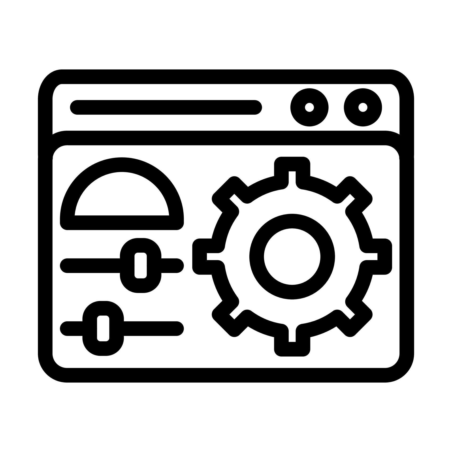 Control Panel Icon Design 13365331 Vector Art at Vecteezy