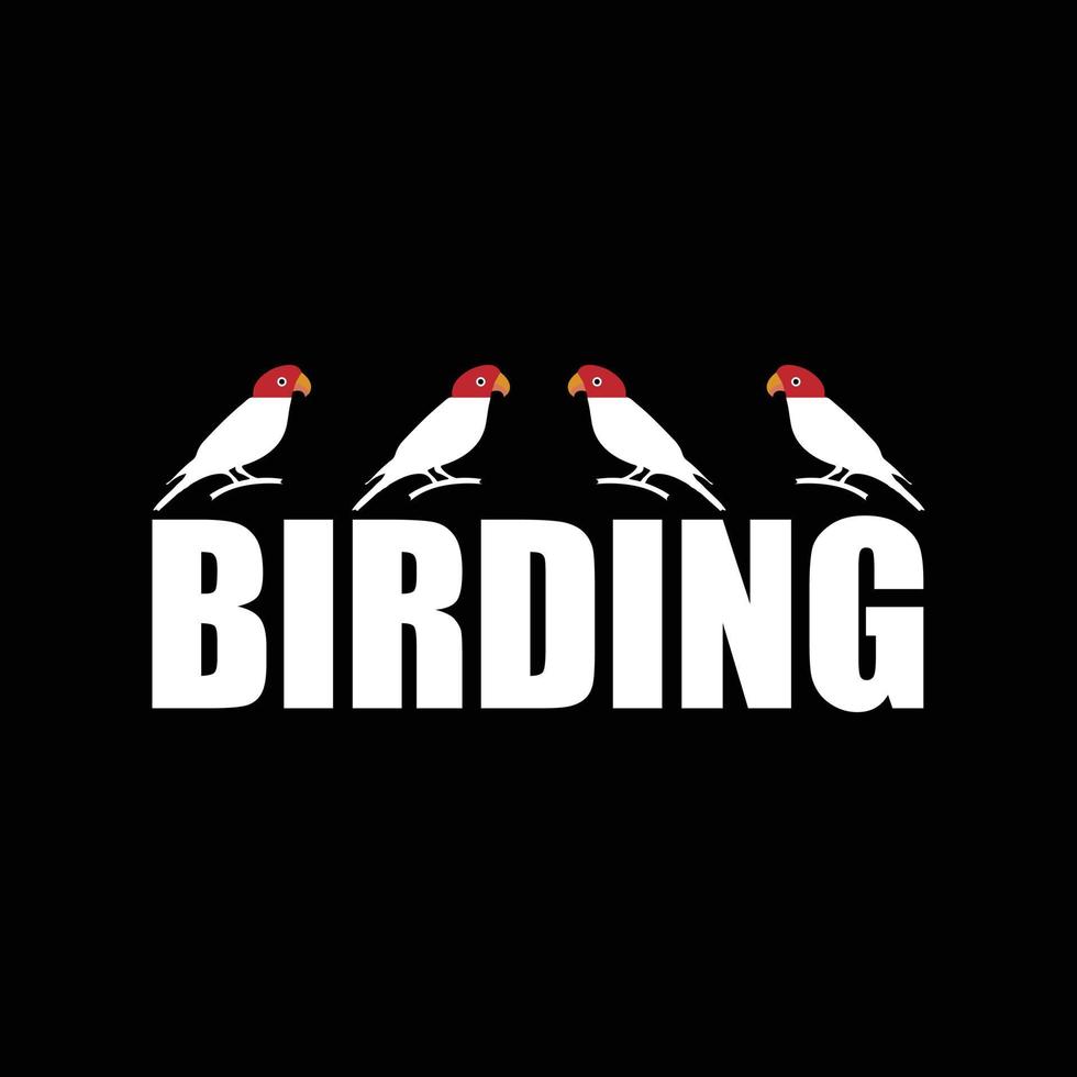 Bird T-shirt design vector