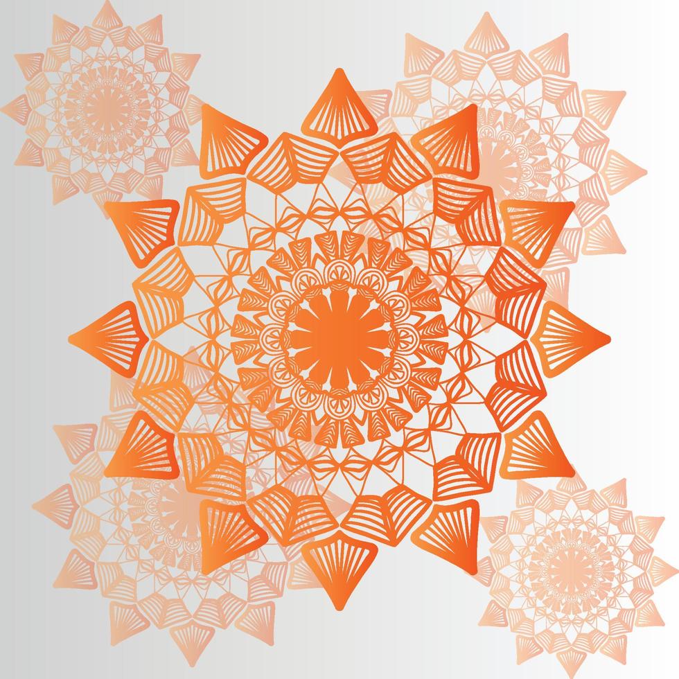 Luxury Ornamental Mandala Design Illustration vector