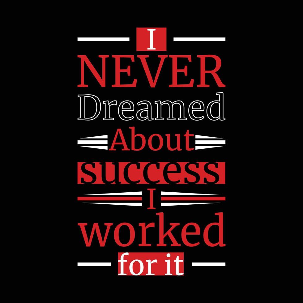 Motivational quote T-Shirt Design vector