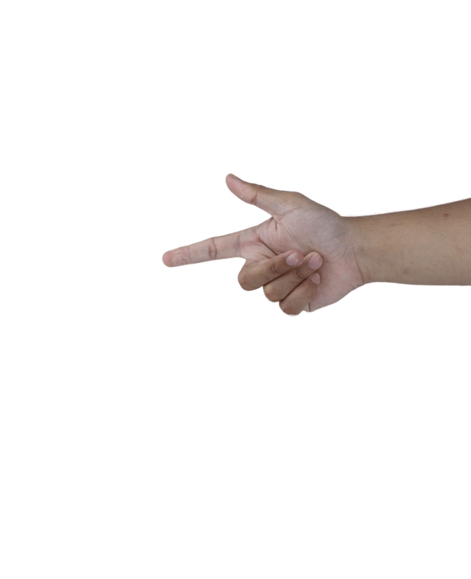 pointing hand. pointing 13366378 PNG