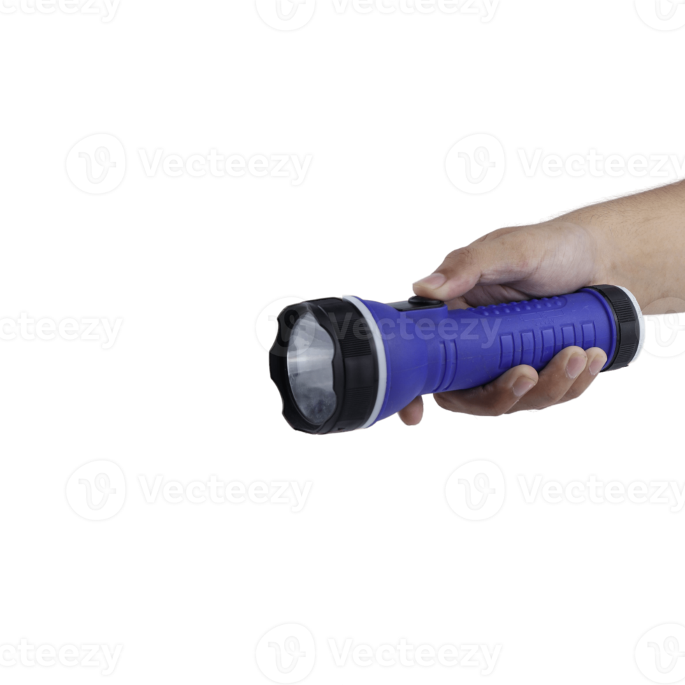 hand holding a flashlight png